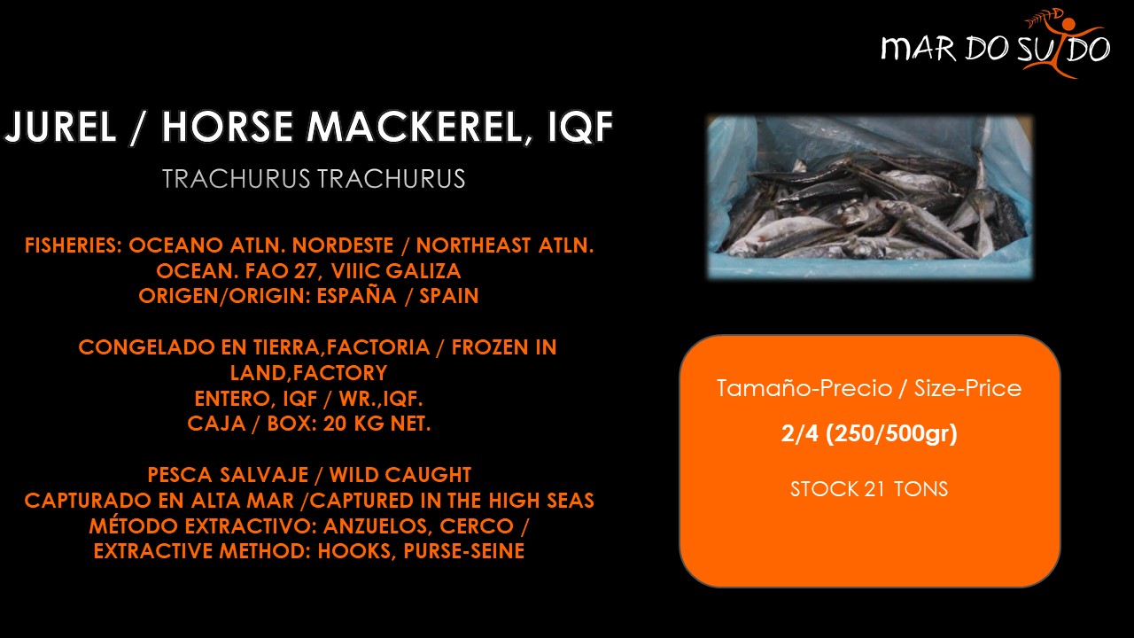 Oferta Especial de Jurel - Horse Mackerel Special Offer